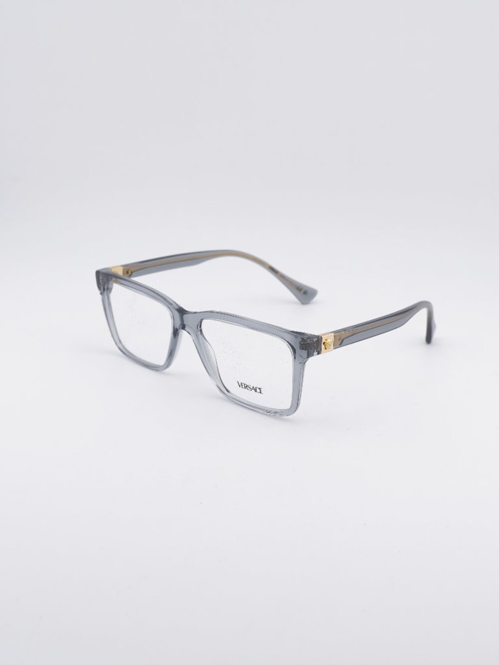 Versace VE3328 5496 Eyeglasses Grey 56mm Rectangle Frame